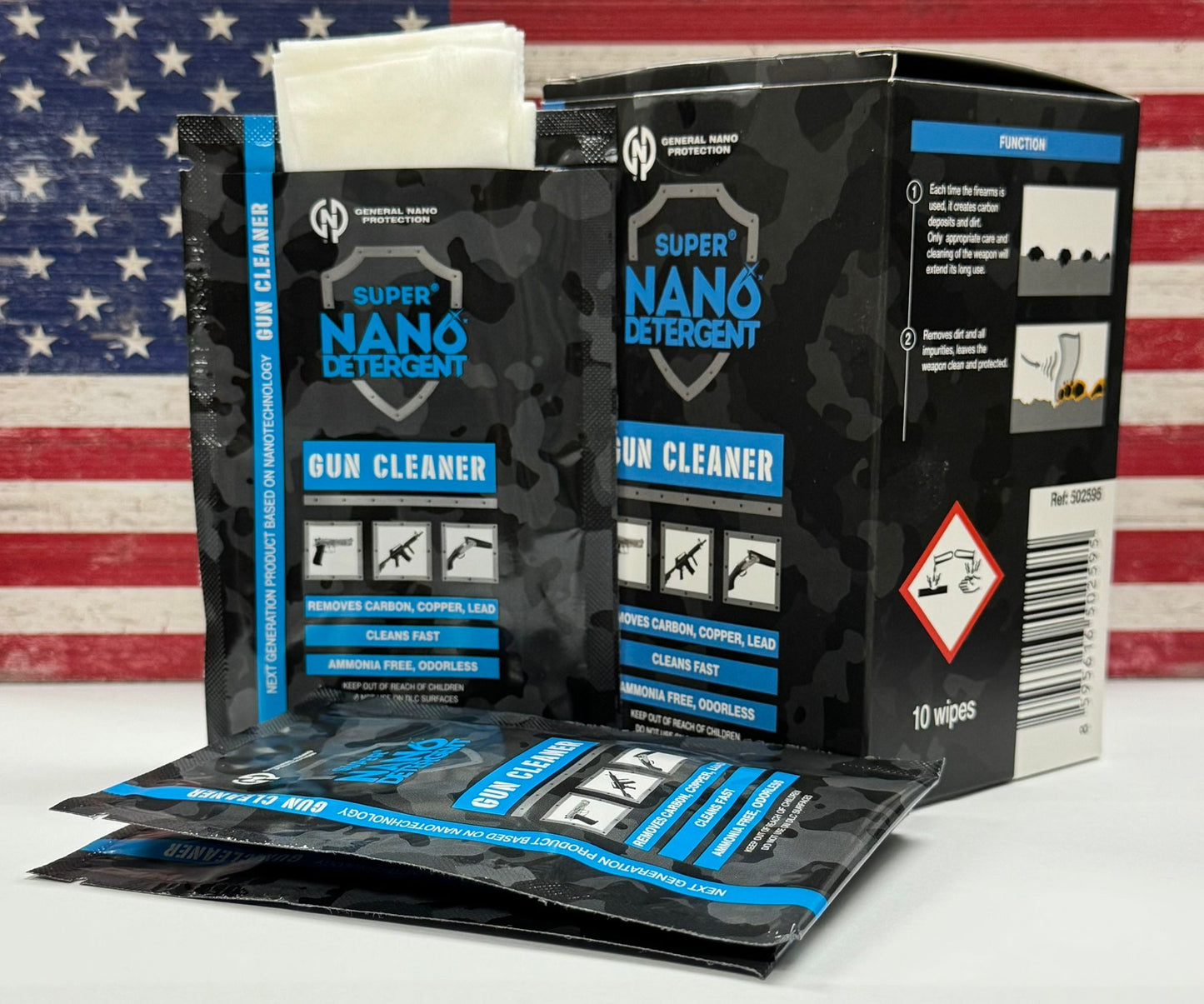 GNP Defend Gun Cleaner Wipes (10 pcs)
