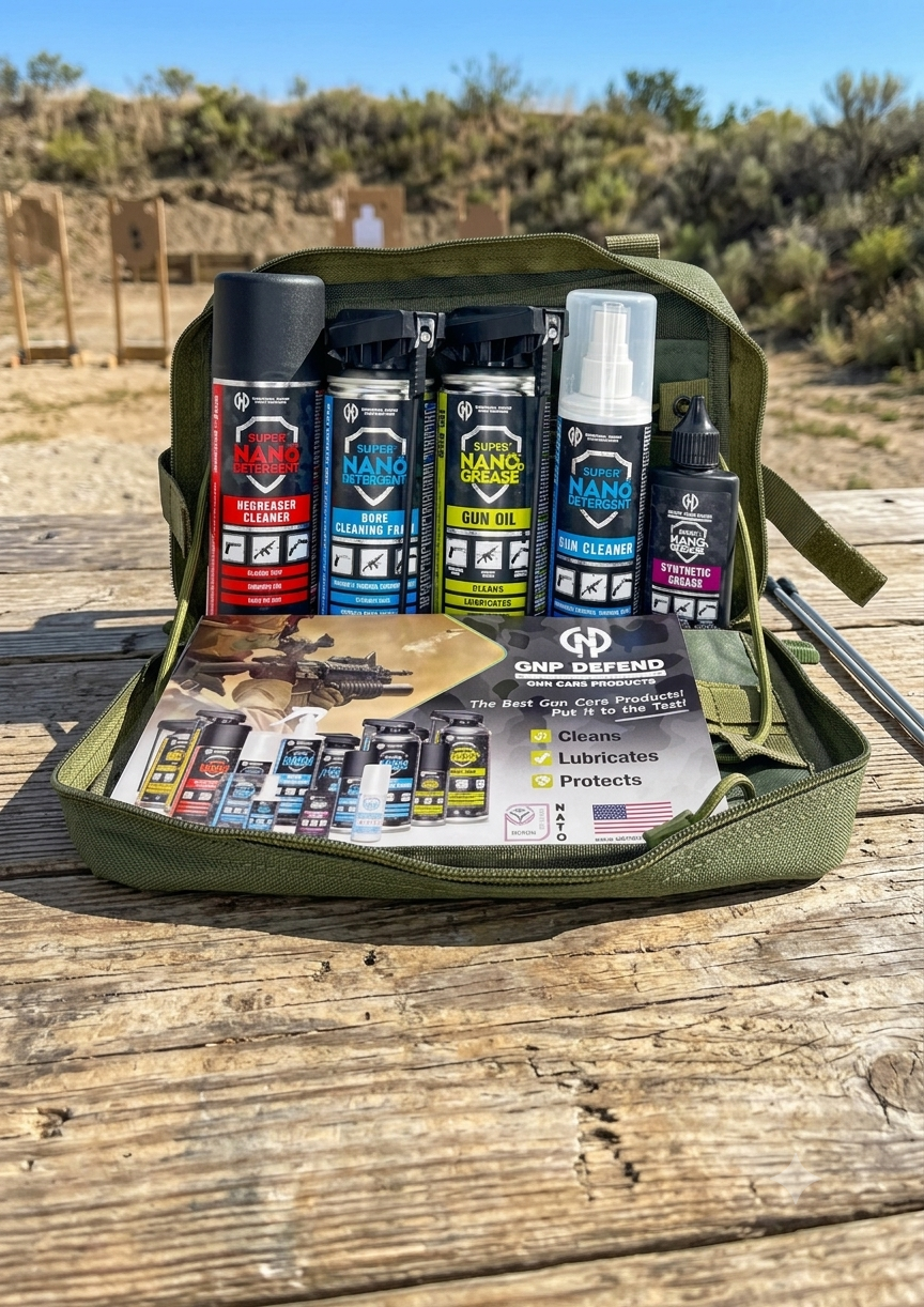 Range Bag With Cleaning Set