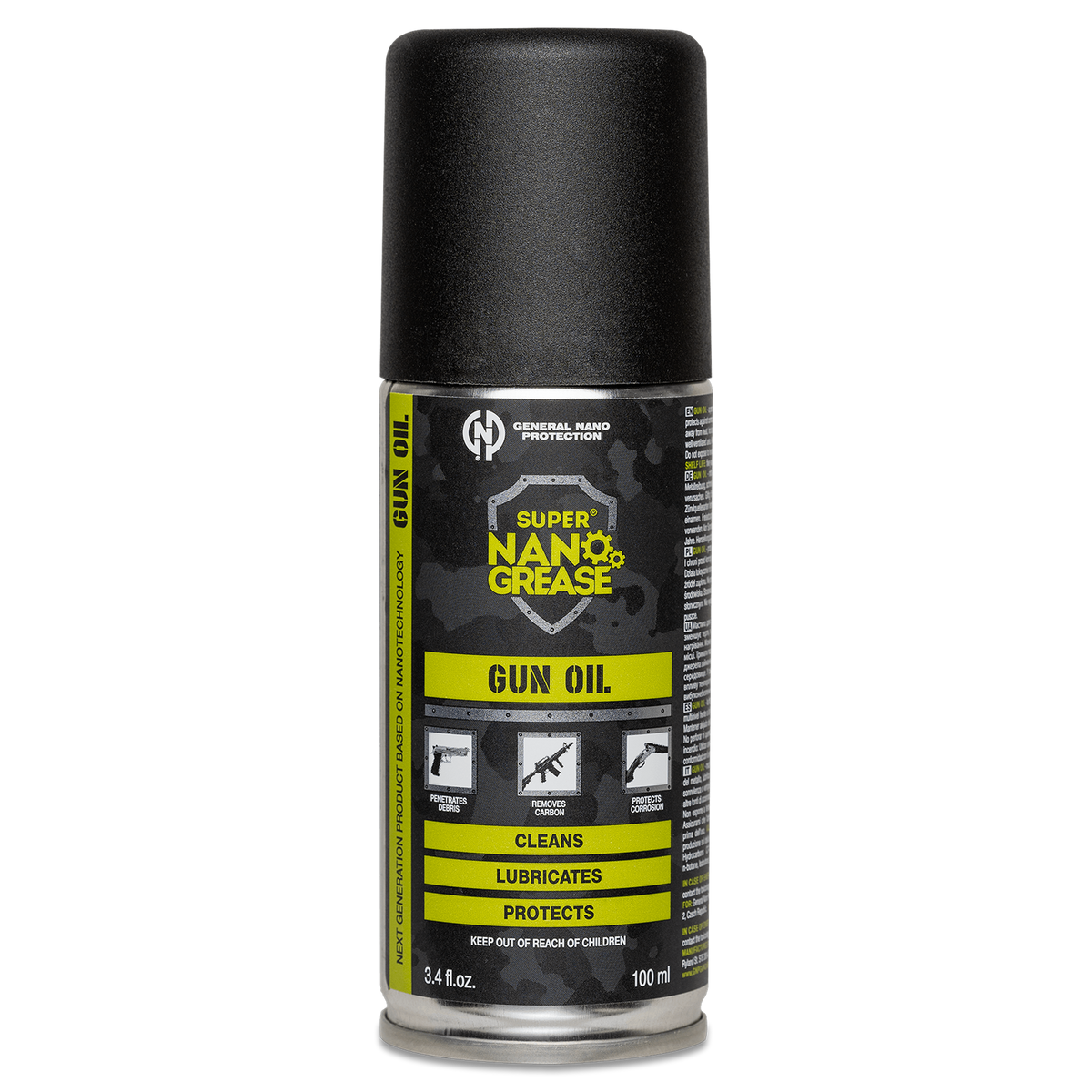 GNP Defend Gun Oil, 100 ml (3.4 fl oz) aerosol can