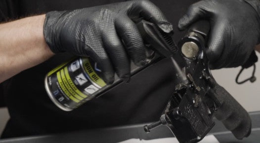 Lubricate — Then Oil